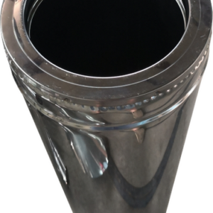 Двоeн димоотвод 50 см