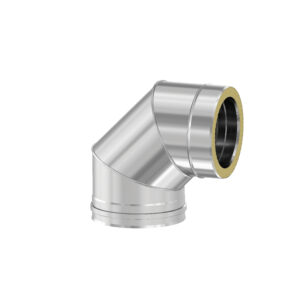 Двойно иноксово коляно 90
