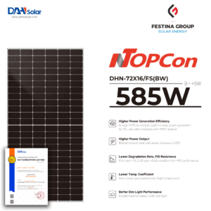 Фотоволтаичен панел DAH Solar 585W N-Type Full Screen